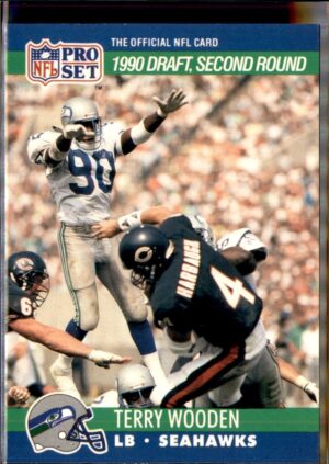 1990 Pro Set #698b Terry Wooden