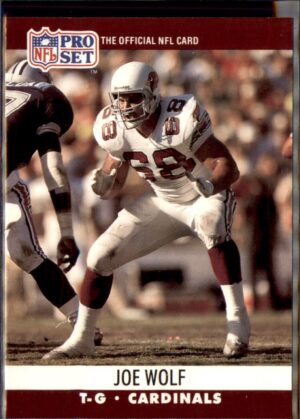 1990 Pro Set #620 Joe Wolf