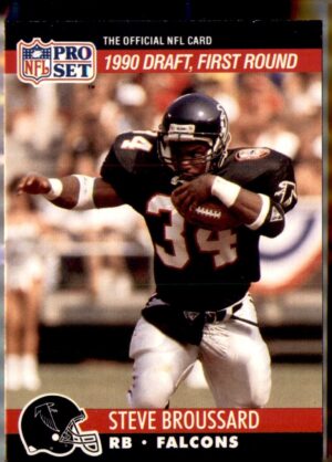 1990 Pro Set #688 Steve Broussard