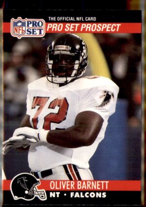 1990 Pro Set #723a Oliver Barnett