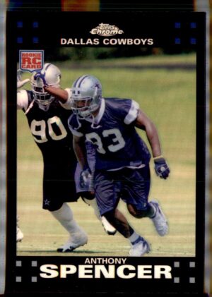 2007 Topps Chrome #TC234 Anthony Spencer Refractors