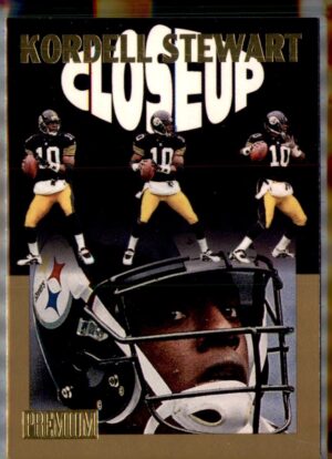 1997 SkyBox Premium #6 CU Kordell Stewart Close Ups