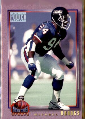 1993 Pro Set Power Update: Power Moves #PMUD44 Michael Brooks