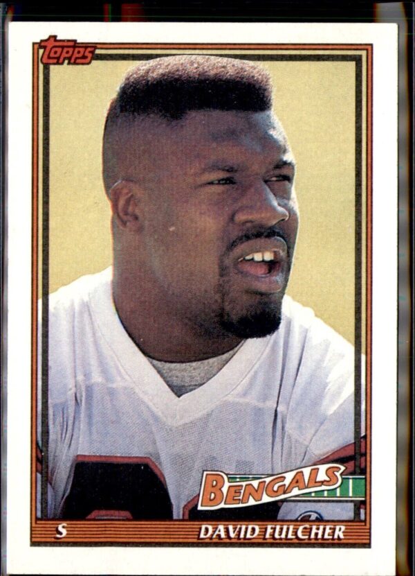 1991 Topps #250 David Fulcher