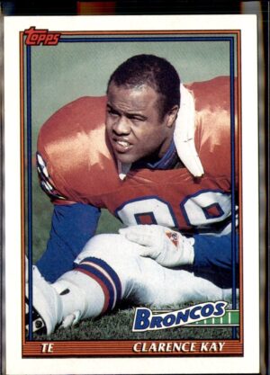 1991 Topps #558 Clarence Kay