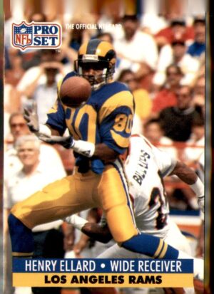 1991 Pro Set #199 Henry Ellard