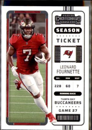2022 Panini Contenders #95 Leonard Fournette