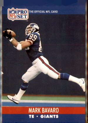 1990 Pro Set #592 Mark Bavaro