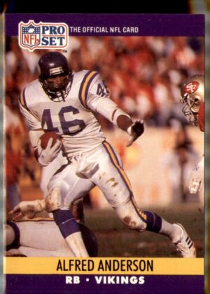 1990 Pro Set #565 Alfred Anderson