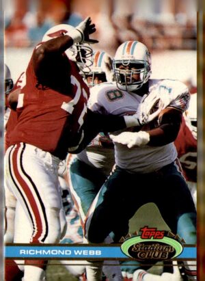 1991 Stadium Club #185a Richmond Webb