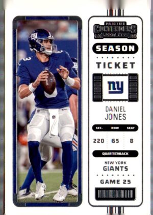 2022 Panini Contenders #69 Daniel Jones