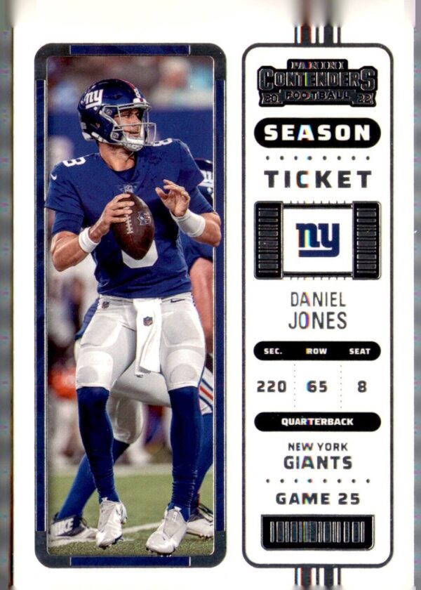 2022 Panini Contenders #69 Daniel Jones