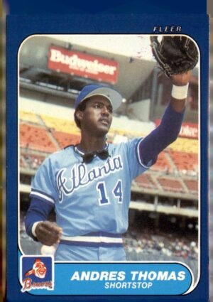 1986 Fleer Update #U-112 Andres Thomas