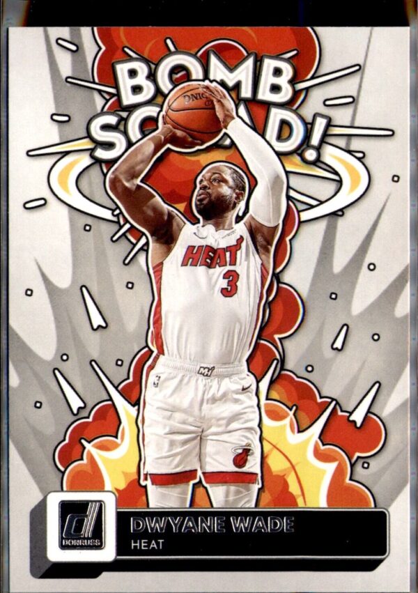 2022-23 Donruss #17 Dwyane Wade Bomb Squad