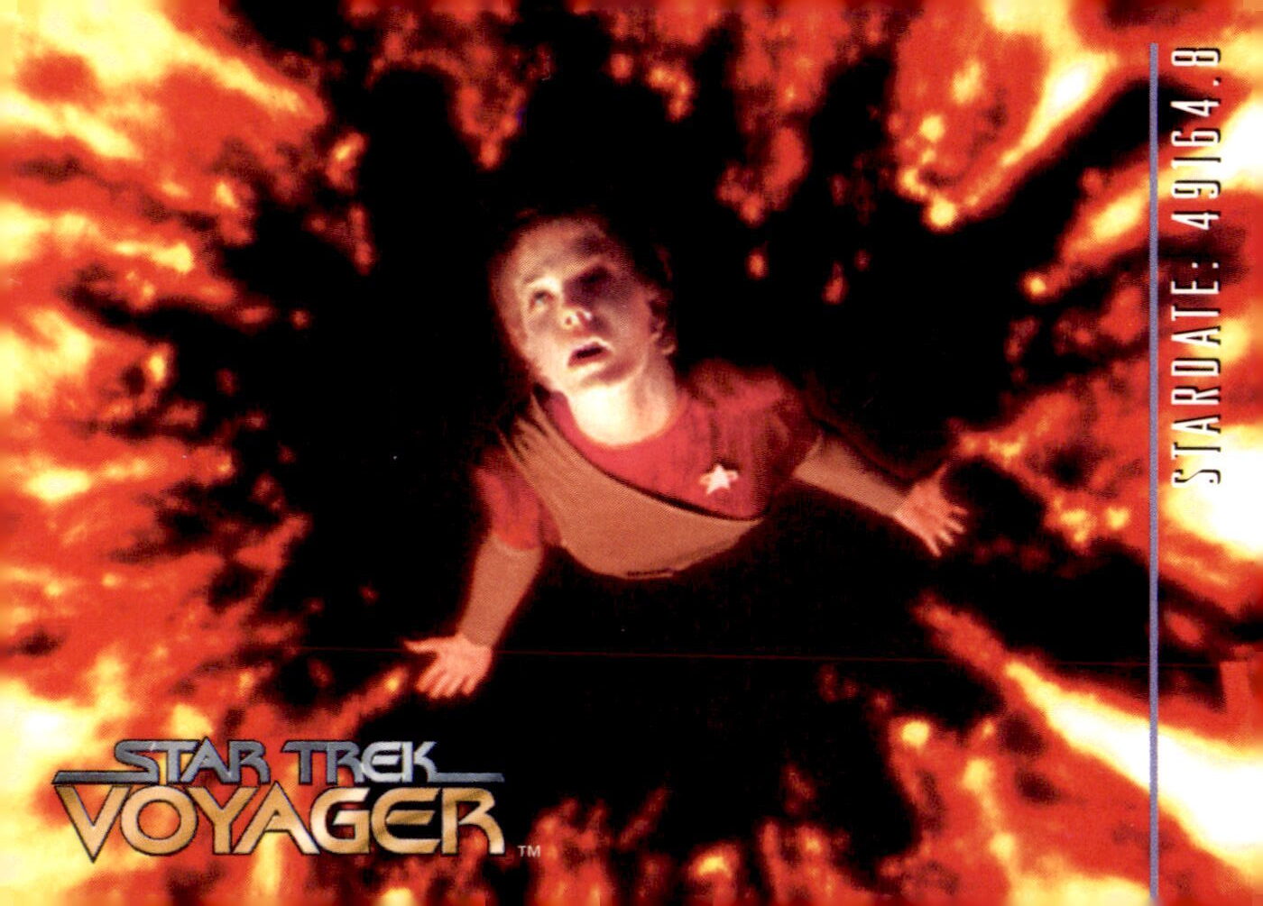 1997 SkyBox Star Trek: Voyager Season 2 #128 Cold Fire