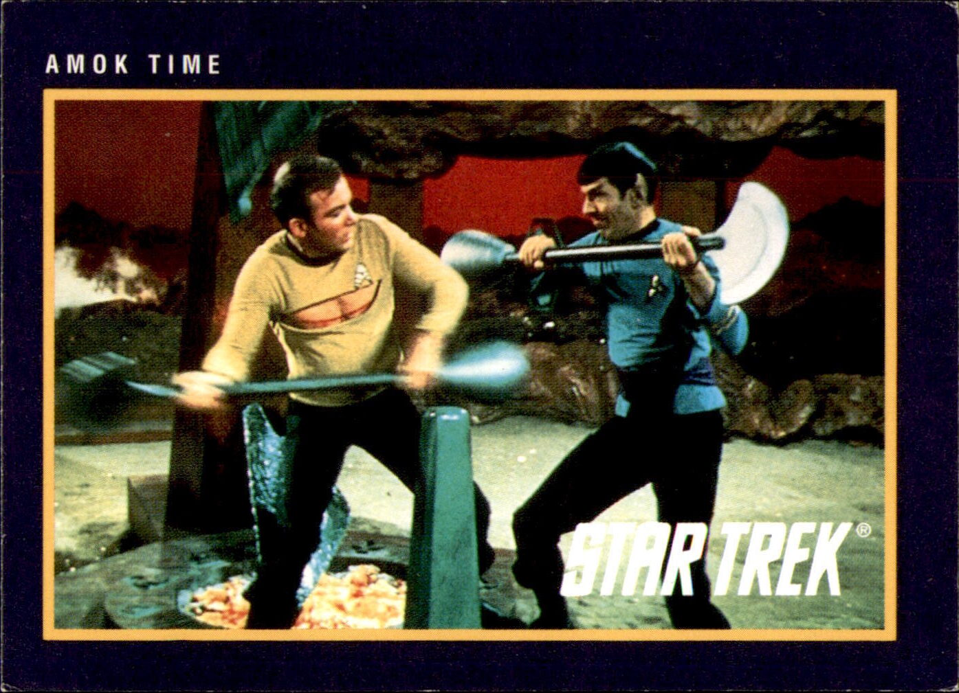 1991 Impel Star Trek 25th Anniversary #65 Amok Time