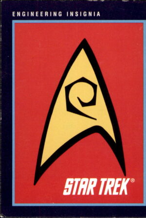 1991 Impel Star Trek 25th Anniversary #261 Engineering Insignia