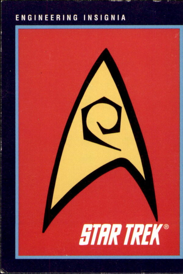 1991 Impel Star Trek 25th Anniversary #261 Engineering Insignia