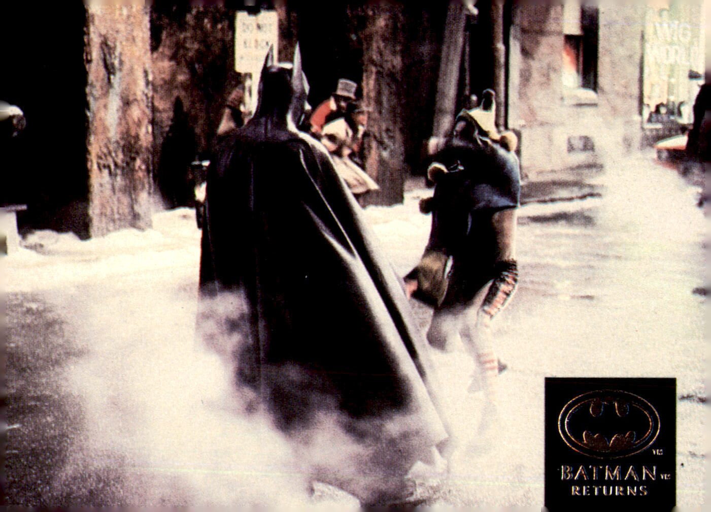 Batman Returns #59 Bruce Wayne (Michael Keaton) is hard at work