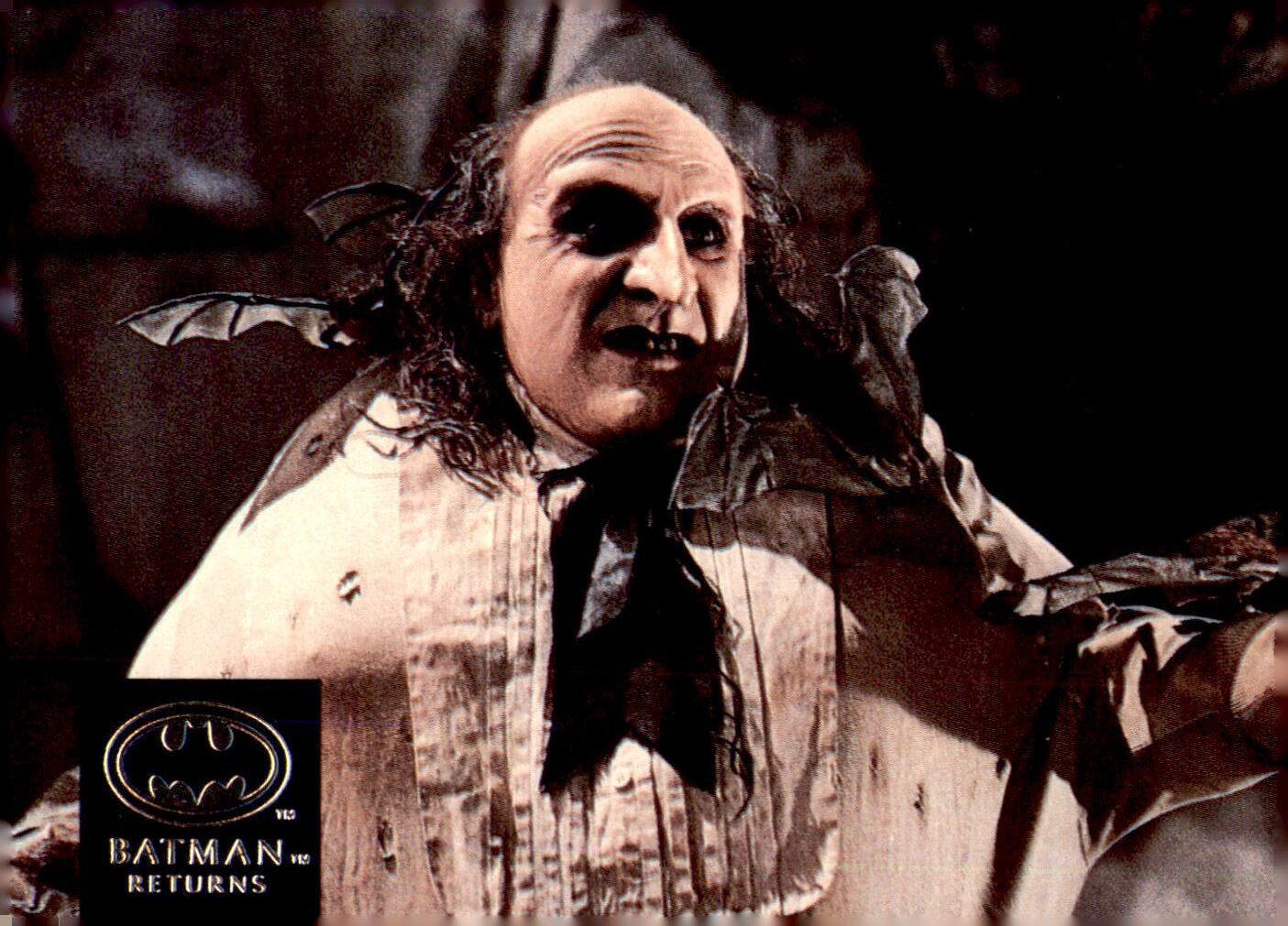 Batman Returns #18 Tim Burton directs actors Christopher Walken