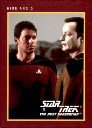 1991 Impel Star Trek 25th Anniversary #20 Hide and Q