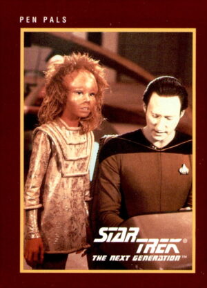 1991 Impel Star Trek 25th Anniversary #76 Pen Pals