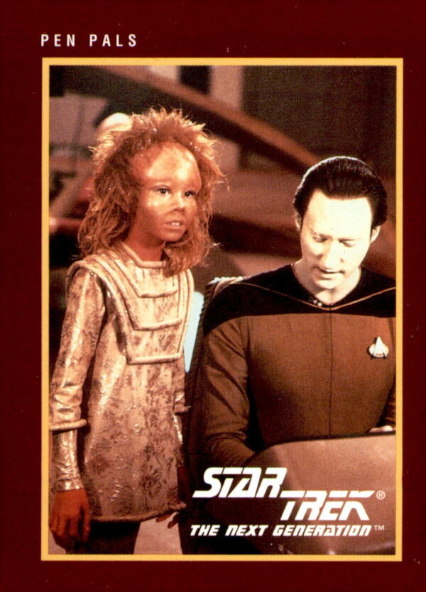 1991 Impel Star Trek 25th Anniversary #76 Pen Pals