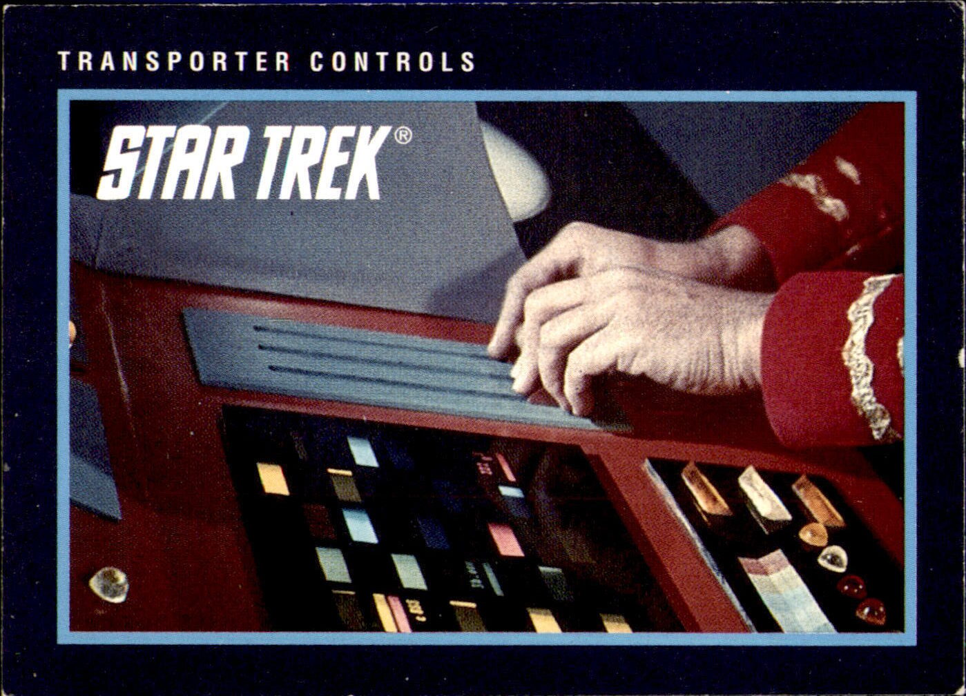 1991 Impel Star Trek 25th Anniversary #243 Transporter Controls