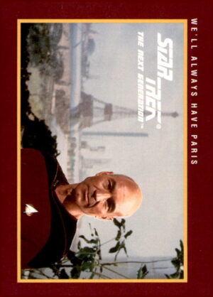 1991 Impel Star Trek 25th Anniversary #30 We'll Always Have Paris