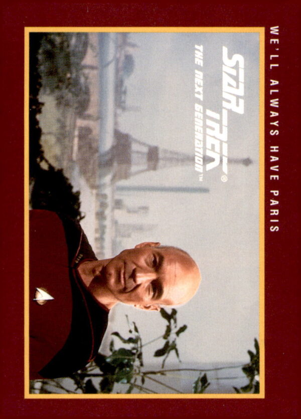 1991 Impel Star Trek 25th Anniversary #30 We'll Always Have Paris