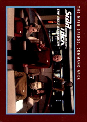 1991 Impel Star Trek 25th Anniversary #260 Main Bridge, The: Command Area
