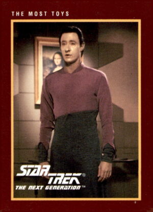 1991 Impel Star Trek 25th Anniversary #218 Most Toys, The