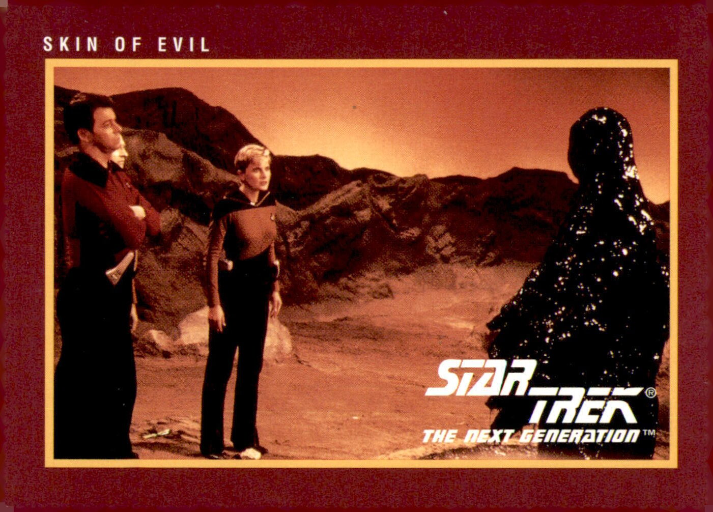 1991 Impel Star Trek 25th Anniversary #52 Skin of Evil