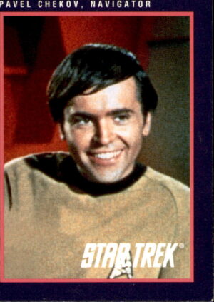 1991 Impel Star Trek 25th Anniversary #99 Pavel Chekov, Navigator