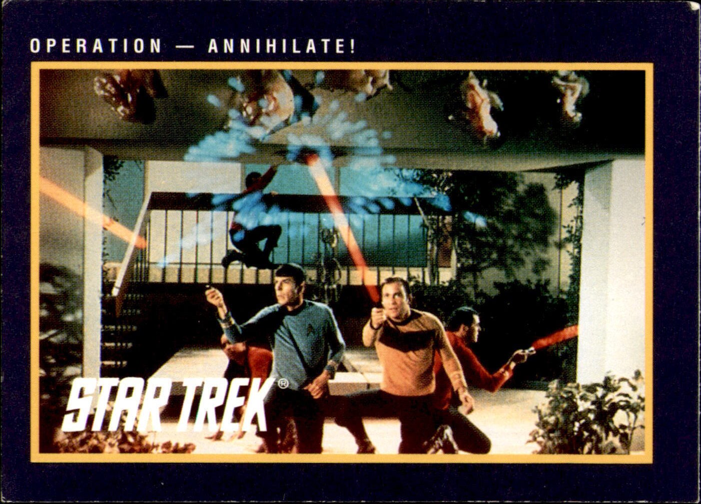 1991 Impel Star Trek 25th Anniversary #55 Operation - Annihilate!