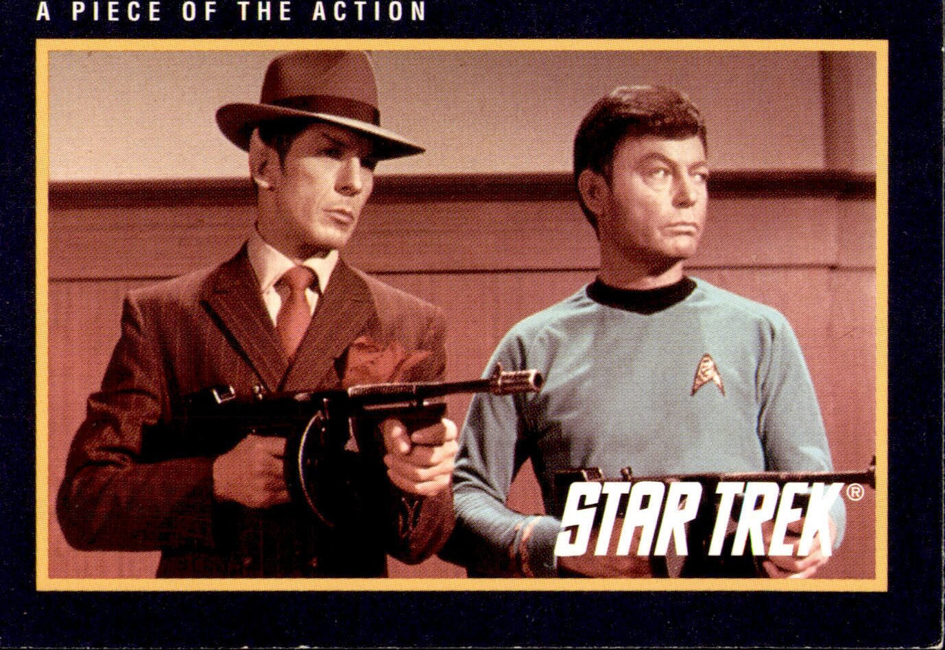 1991 Impel Star Trek 25th Anniversary #173 Piece of the Action, A