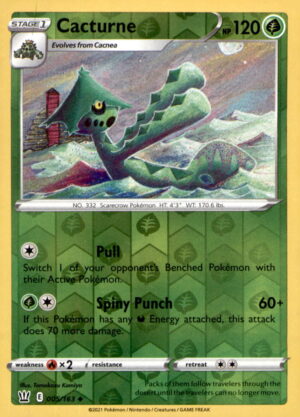 SWSH05: Battle Styles #005/163 Cacturne