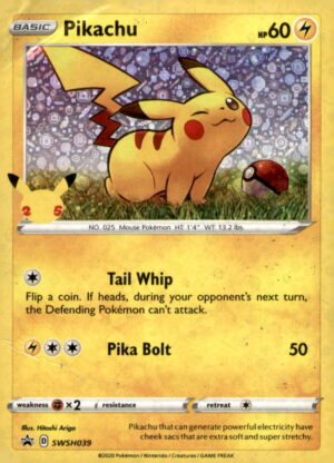 Miscellaneous Cards & Products #SWSH039 Pikachu (General Mills)