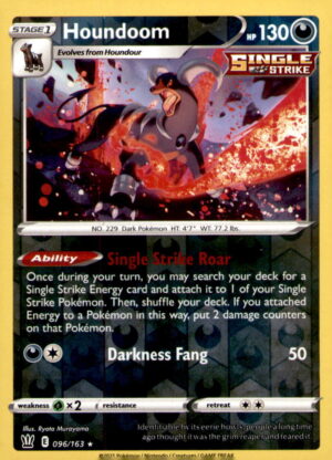 SWSH07: Evolving Skies Evolving Skies Premium Checklane Blister [Houndoom]