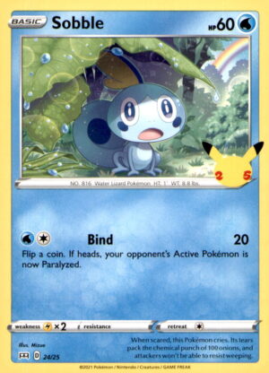 SWSH: Sword & Shield Promo Cards #SWSH003 Sobble