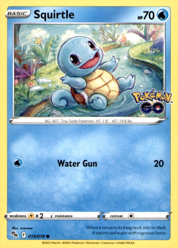 Pokemon GO #015/078 Squirtle