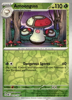SV03: Obsidian Flames #010/197 Amoonguss