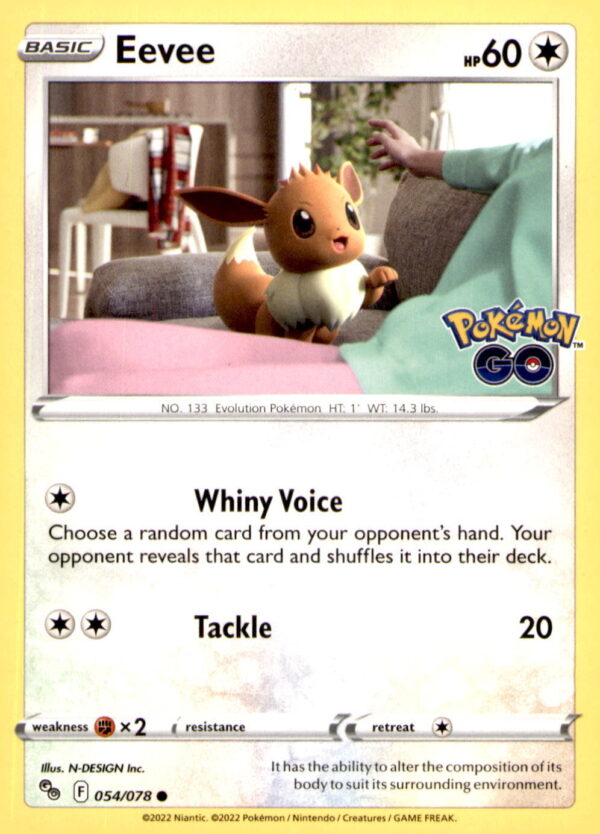 Pokemon GO #054/078 Eevee