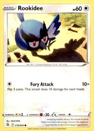 SWSH08: Fusion Strike #219/264 Rookidee