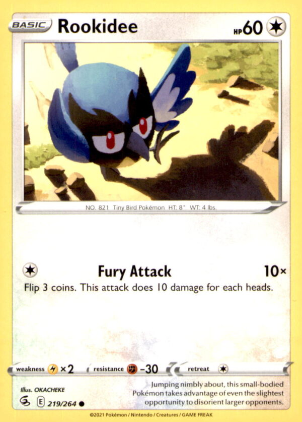 SWSH08: Fusion Strike #219/264 Rookidee