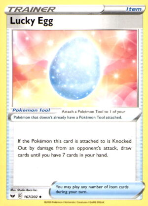 SWSH01: Sword & Shield Base Set #167/202 Lucky Egg