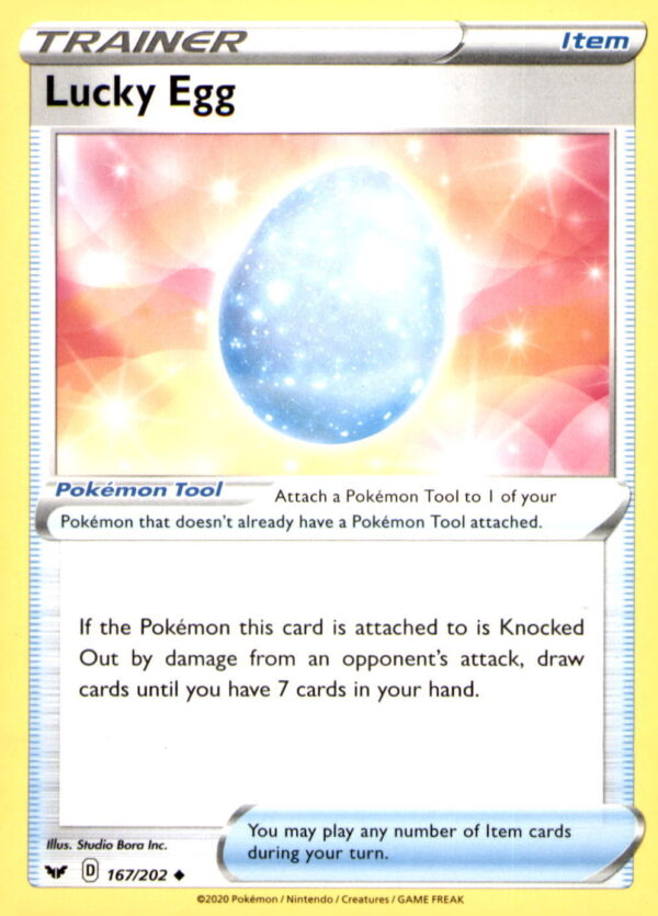 SWSH01: Sword & Shield Base Set #167/202 Lucky Egg