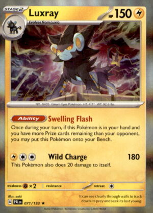 SV02: Paldea Evolved #071/193 Luxray