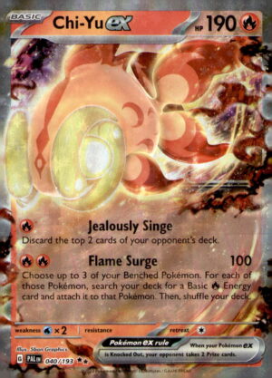 SV02: Paldea Evolved #040/193 Chi-Yu ex