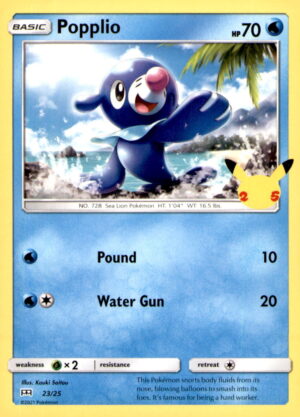 SM Base Set #39/149 Popplio